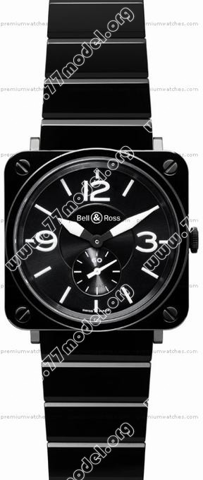 Replica Bell & Ross BRS-BL-CERAMIC/SCE BR S Quartz Unisex Watch Watches