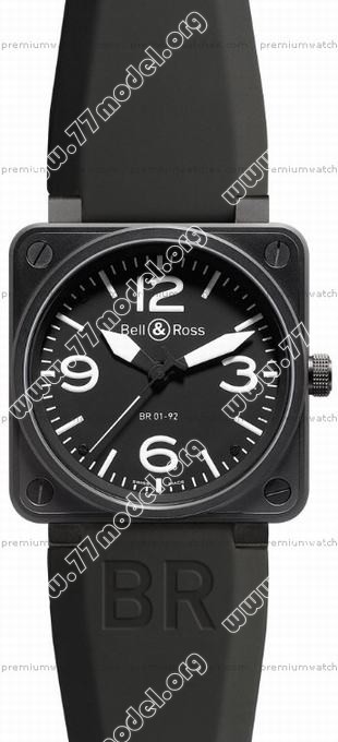 Replica Bell & Ross BR0192-BL-CA BR 01-92 Mens Watch Watches