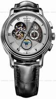 replica zenith 03.1260.4047-02.c505 chronomaster open grande date moonphase mens watch watches