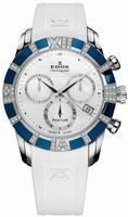 replica edox 10405-357bd-nain royal lady chronolady ladies watch watches