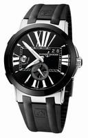 replica ulysse nardin 243-00-3-42 executive dual time mens watch watches