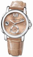 Ulysse Nardin 243-22/30-09 GMT Big Date 37mm Ladies Watch Replica Watches