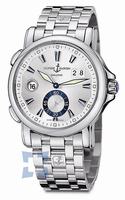 Ulysse Nardin 243-55-7-91 Dual Time 42 mm Mens Watch Replica