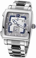 Ulysse Nardin 243-92-7/601 Quadrato Dual Time Mens Watch Replica