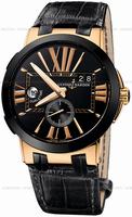 Ulysse Nardin 246-00-42 Executive Dual Time Mens Watch Replica