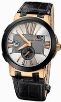 replica ulysse nardin 246-00/421 executive dual time 43mm mens watch watches
