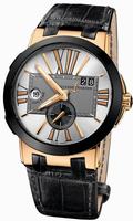 Ulysse Nardin 246-00/421 Executive Dual Time 43mm Mens Watch Replica