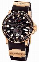 Ulysse Nardin 266-37LE-3A Maxi Marine Diver Black Surf Mens Watch Replica Watches