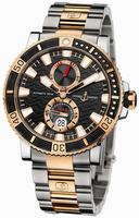 replica ulysse nardin 265-90-8m/92 maxi marine diver titanium mens watch watches
