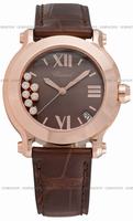 Chopard 277471-5012BR Happy Sport Round Ladies Watch Replica