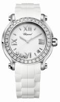 replica chopard 278475-3018 happy sport round ladies watch watches