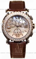 Chopard 283583-5003 Happy Sport Round Chronograph Ladies Watch Replica Watches