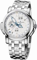 Ulysse Nardin 320-60-8/60 GMT +/- Perpetual 42mm Mens Watch Replica