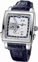 Ulysse Nardin 320-90/61 Quadrato Dual Time Perpetual Mens Watch Replica