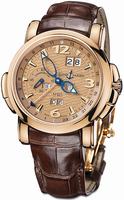 replica ulysse nardin 322-66 gmt +/- perpetual 42mm mens watch watches