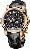 replica ulysse nardin 326-60/62 gmt +/- perpetual 42mm mens watch watches