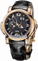 Ulysse Nardin 326-60/62 GMT +/- Perpetual 42mm Mens Watch Replica