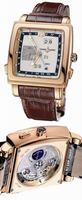 Ulysse Nardin 326-90.61 Quadrato Dual Time Perpetual Mens Watch Replica