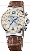 Ulysse Nardin 353-66-314 Maxi Marine Chronograph Mens Watch Replica Watches