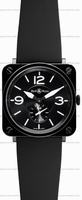 Bell & Ross BRS-BL-CERAMIC/SRB BR S Quartz Unisex Watch Replica Watches