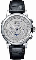 replica a lange & sohne 410.025e datograph perpetual mens watch watches