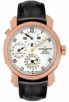 Vacheron Constantin 42005.000R-9068 Malte Dual Time Regulator Mens Watch Replica