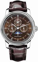 Blancpain 4277.3446.55B Perpetual Calendar GMT Havana Mens Watch Replica