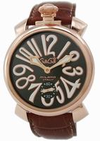 GaGa Milano 5011.7.BR GaGa Milano Manual 48mm Mens Watch Replica