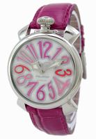 GaGa Milano 5020.6.PK_LEATHER GaGa Milano Manual 40mm Unisex Watch Replica Watches