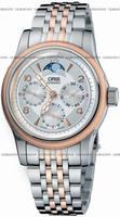 replica oris 58175664361mb big crown complication mens watch watches