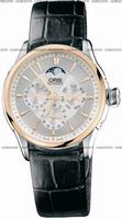 replica oris 58176066351ls artelier complication mens watch watches