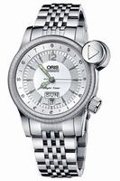 replica oris 635.7568.40.61.mb flight timer2 mens watch watches