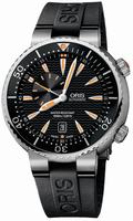 Oris 643.7609.8454.RS Divers Small Second Date Mens Watch Replica