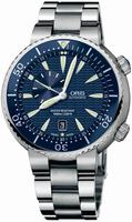 Oris 643.7609.85.55.MB Divers Small Second Date Mens Watch Replica