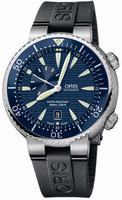 Oris 643.7609.85.55.RS Divers Small Second Date Mens Watch Replica Watches