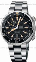 replica oris 64376098454mb divers small second date mens watch watches