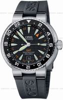 Oris 668.7639.84.54.RS Divers GMT Date Mens Watch Replica