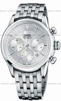 replica oris 676.7603.4051.mb artelier chronograph mens watch watches