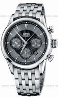 Oris 676.7603.4054.MB Artelier Chronograph Mens Watch Replica Watches
