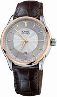 replica oris 73375916351ls artelier mens watch watches