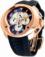 Franc Vila 8.03-FVa129-A-RG-GS-rbr Chronograph Master Quantieme Mens Watch Replica