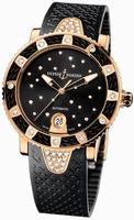 replica ulysse nardin 8106-101e-3c/22 lady marine diver starry night ladies watch watches