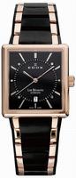 replica edox 82005-357rn-nir les bemonts ultra slim automatic mens watch watches