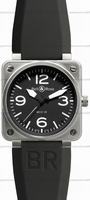 Bell & Ross BR0192-BL-ST BR 01-92 Mens Watch Replica