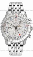 Breitling A2432212.G571-SS Navitimer World Mens Watch Replica Watches
