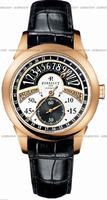 replica perrelet a3014.2 regulator retrograde mens watch watches