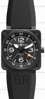 replica bell & ross br0193-gmt br 01-93 gmt mens watch watches