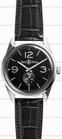 replica bell & ross brg123-bl-st/scr br 123 mens watch watches