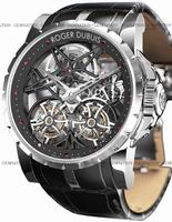 Roger Dubuis EX45.01SQ.20.00-SE000-B Excalibur Double Tourbillon Mens Watch Replica