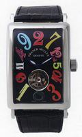 Franck Muller 1300 T CH-1 Long Island Crazy Hours Tourbillon Mens Watch Replica